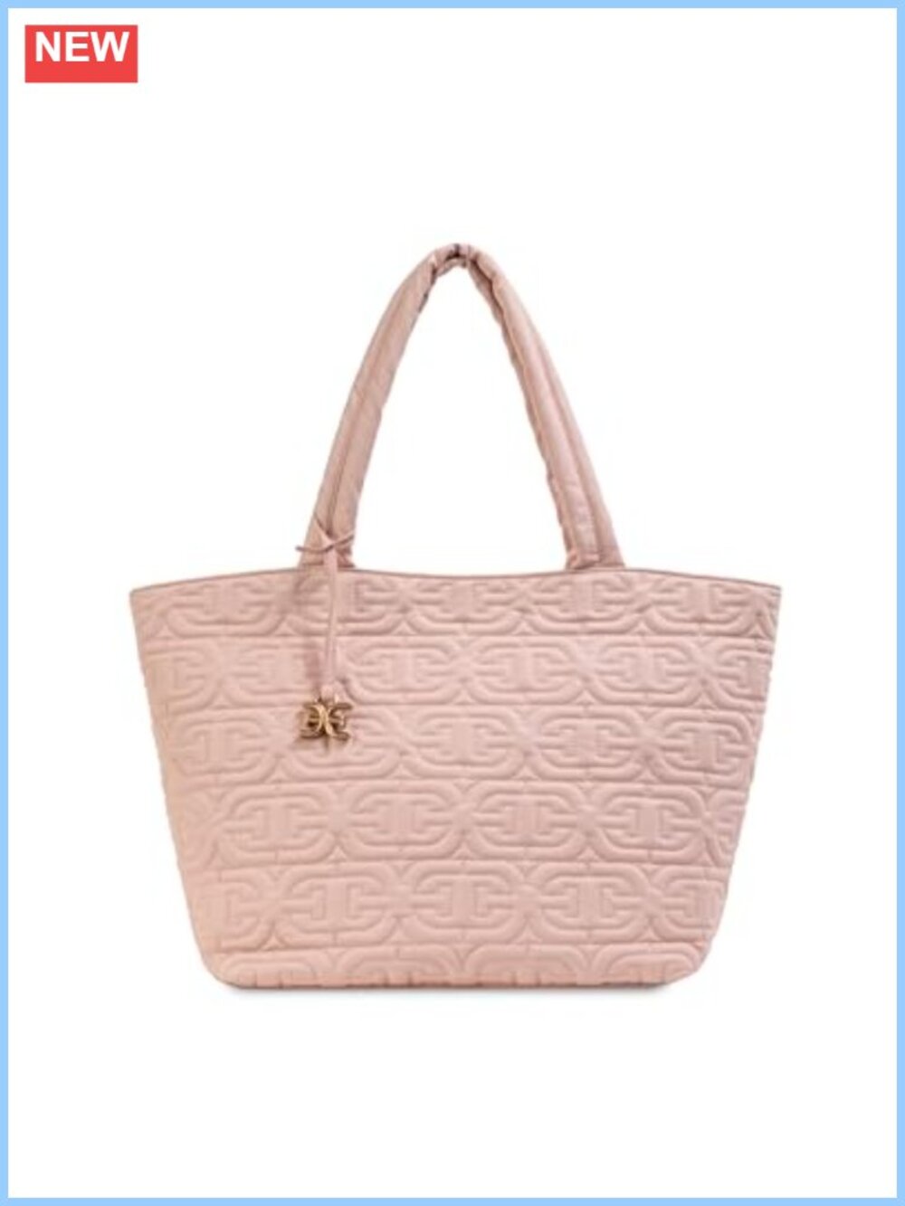 Ethyl Top Zip E/W Tote Medium Weight Polyurethane Zip Shoulder Bag